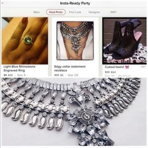 Karis' Kloset Jewelry - Jewelry | 🆕 Crystal edgy collar necklace Karis' Kloset Jewelry - Jewelry | 🆕 Crystal edgy collar necklace